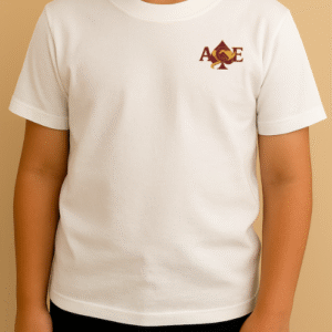 Cotton White T-Shirt Youth