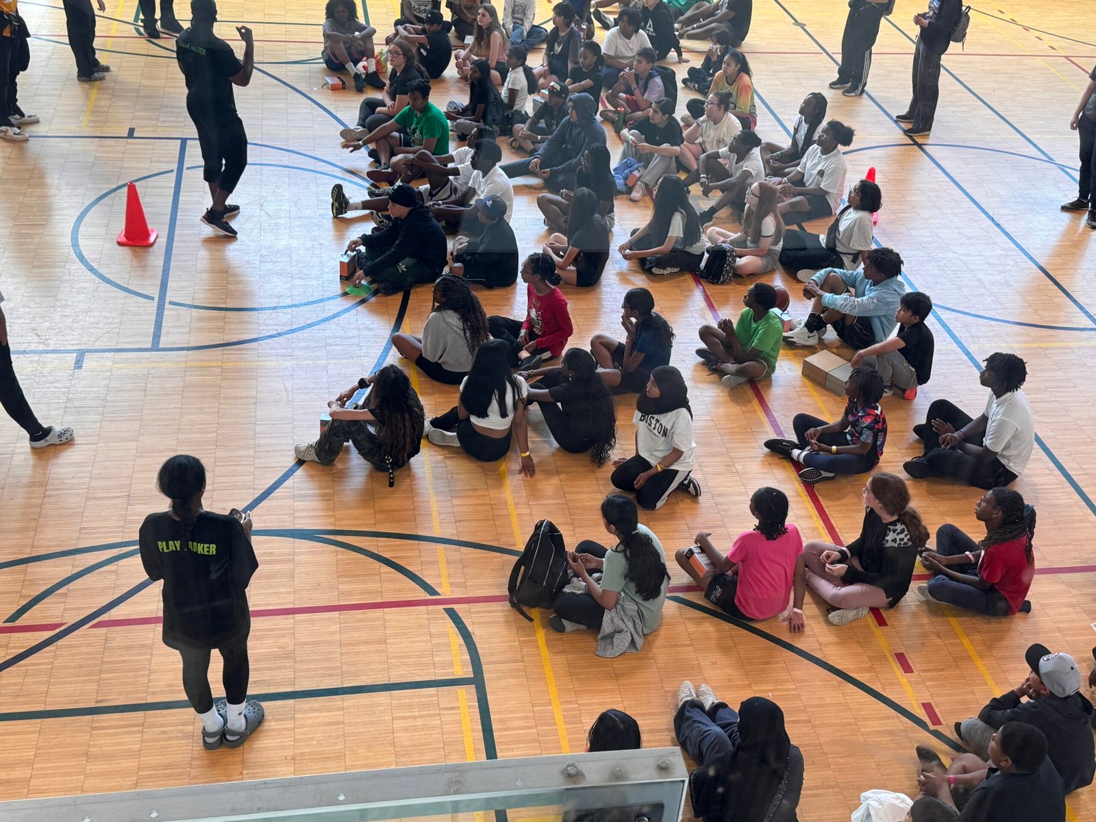 Outdoor camp activity